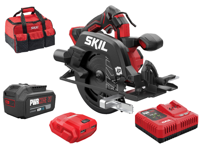 SKIL XP 3571DA AKÜLÜ DAİRE TESTERE 184MM ÇANTALI SET