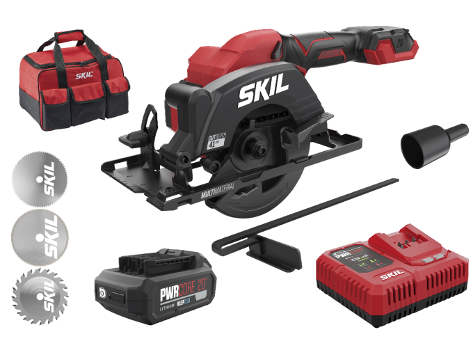 SKIL COMPACT 3540DA AKÜLÜ DAİRE TESTERE 120MM ÇANTALI SET