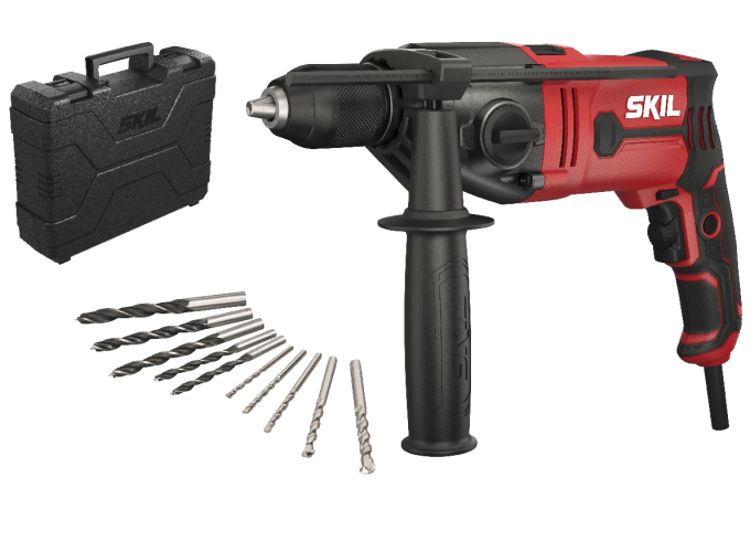 SKIL 6745GA DARBELİ MATKAP 1050W ÇANTALI +10 UÇ