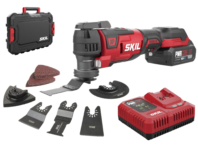 SKIL XP 3650GA AKÜLÜ RASPALAMA ÇANTALI SET