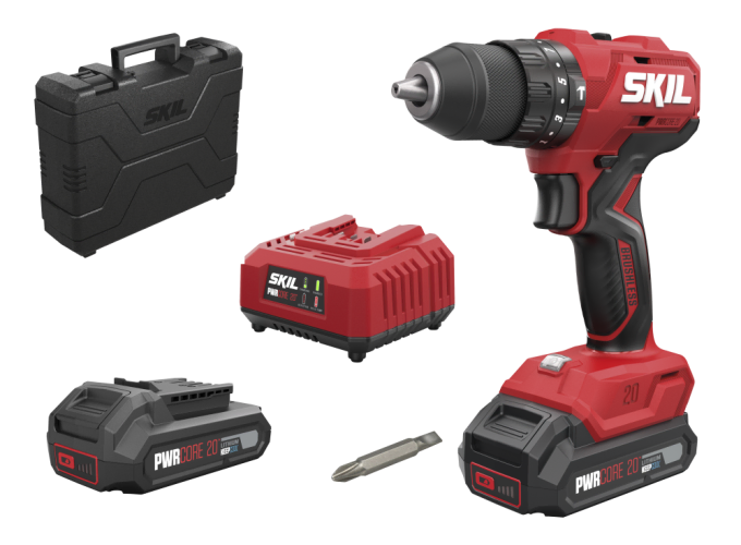 SKIL POWERTOOLS 3021HA AKÜLÜ DARBELİ MATKAP VİDALAMA ÇANTALI SET