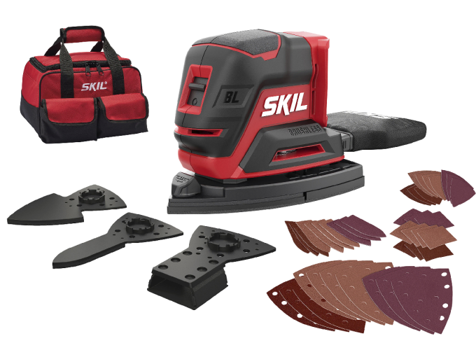 SKIL COMPACT 3720FB AKÜLÜ ÜÇGEN MULTİ ZIMPARA ÇANTALI
