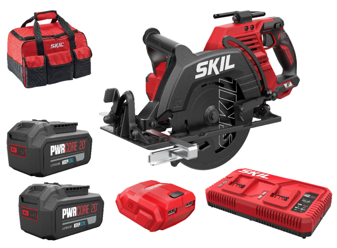 SKIL XP 3572EA AKÜLÜ DAİRE TESTERE 184MM ÇANTALI SET